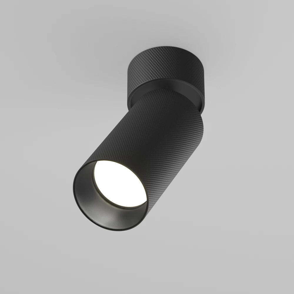 Spot aplicat din Aluminiu Negru H14.6xD5.4cm Artisan