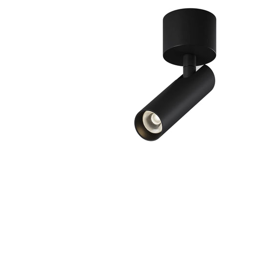 Spot aplicat din Aluminiu Negru H16.6xD3cm Focus T