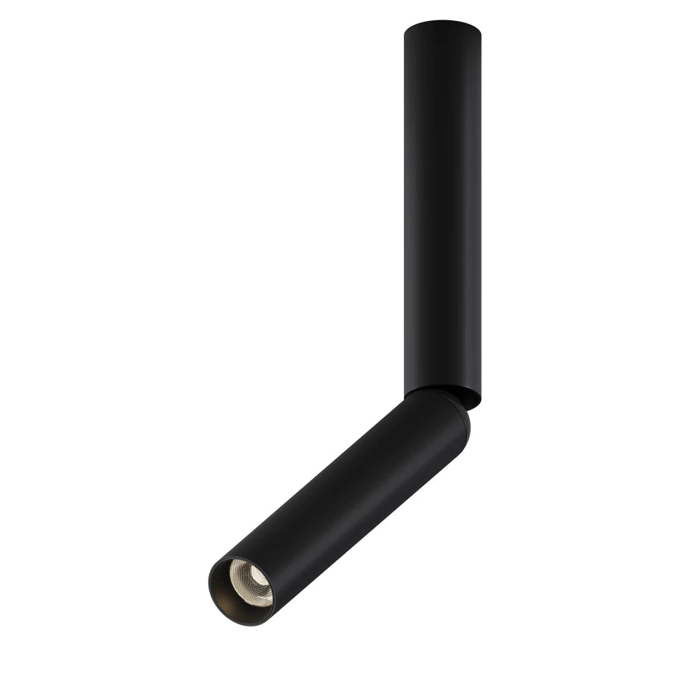 Spot aplicat din Aluminiu Negru H30.6xD3cm Focus T