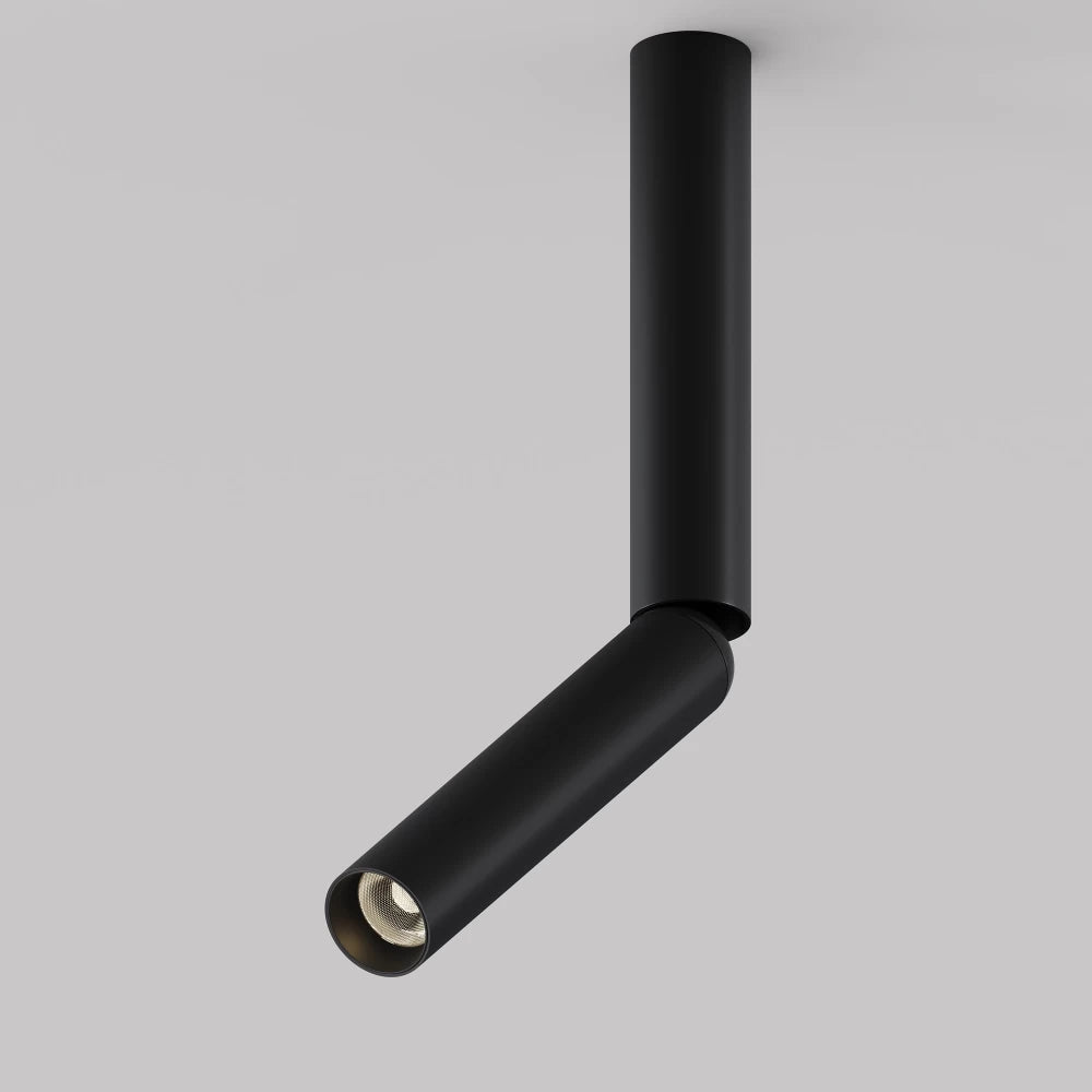 Spot aplicat din Aluminiu Negru H30.6xD3cm Focus T