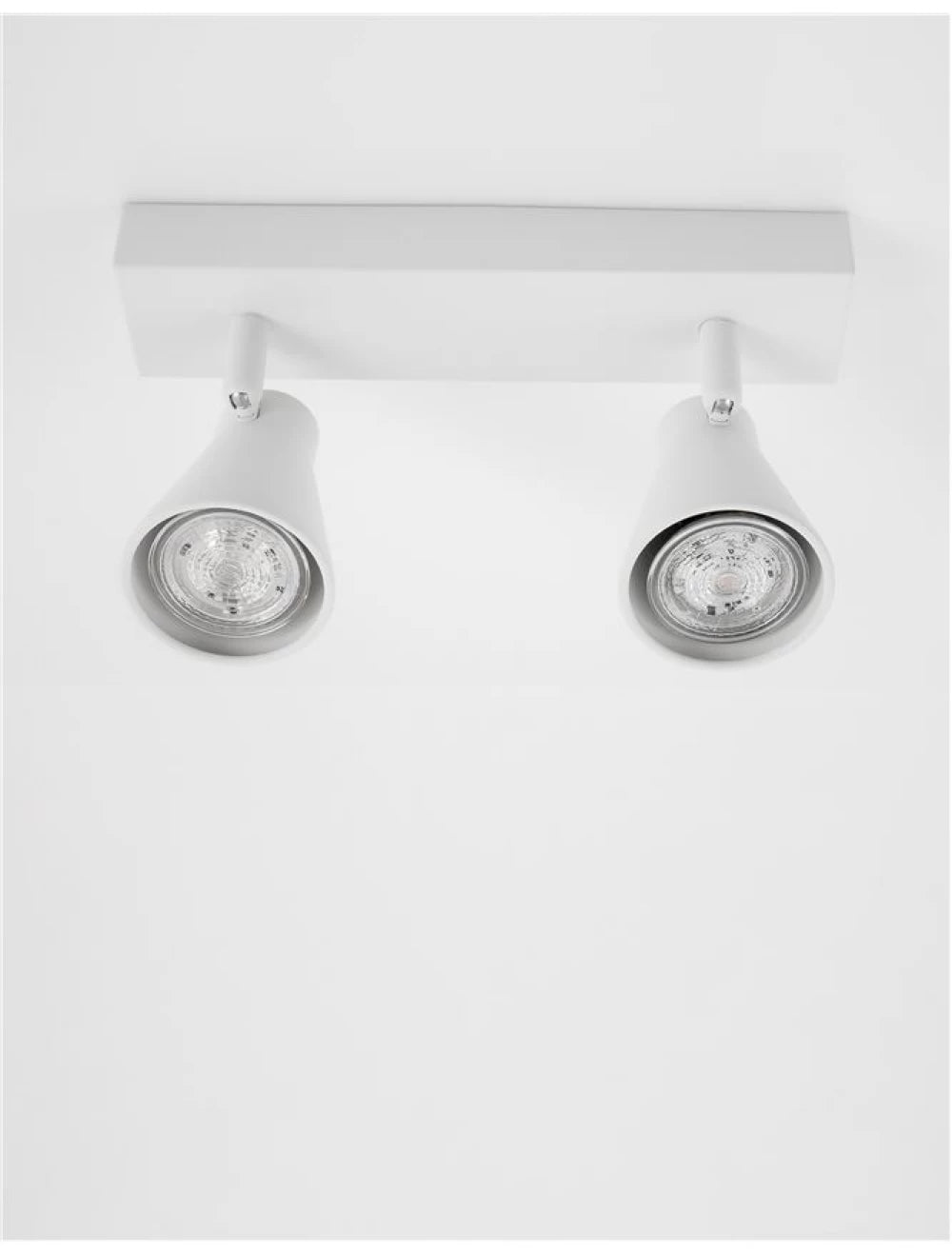 Plafoniera din Metal Alb H15xL24.5cm IP20 DUBLIN