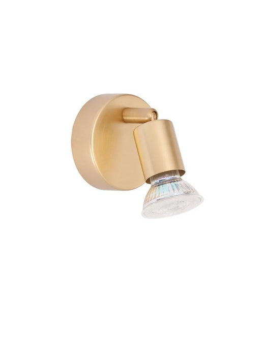 Aplica de perete din Metal Auriu H10.9xL8cm IP20 LUP
