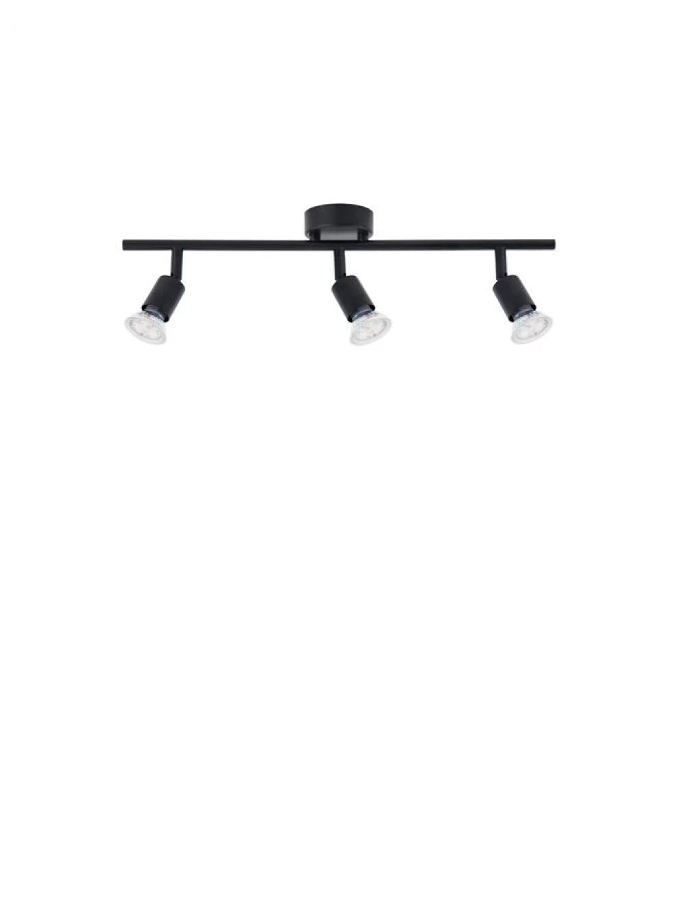 Plafoniera din Metal Negru H10.9xL49cm IP20 LUP