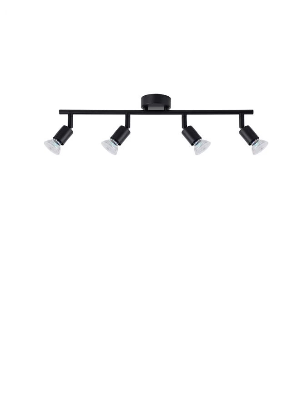 Plafoniera din Metal Negru H10.9xL51cm IP20 LUP