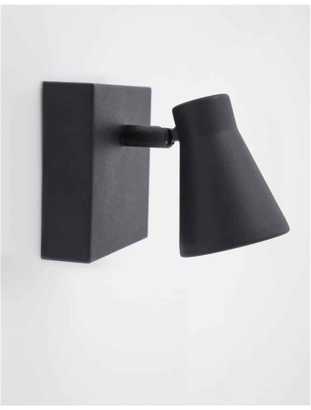 Aplica de perete din Metal Negru H10xL10cm IP20 DUBLIN
