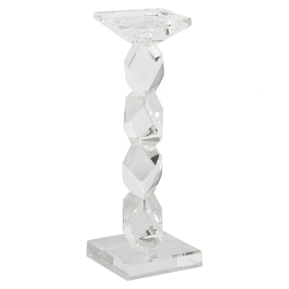 Suport lumanare din Sticla Transparent L10xH29.5cm Zhara Richmond interiors