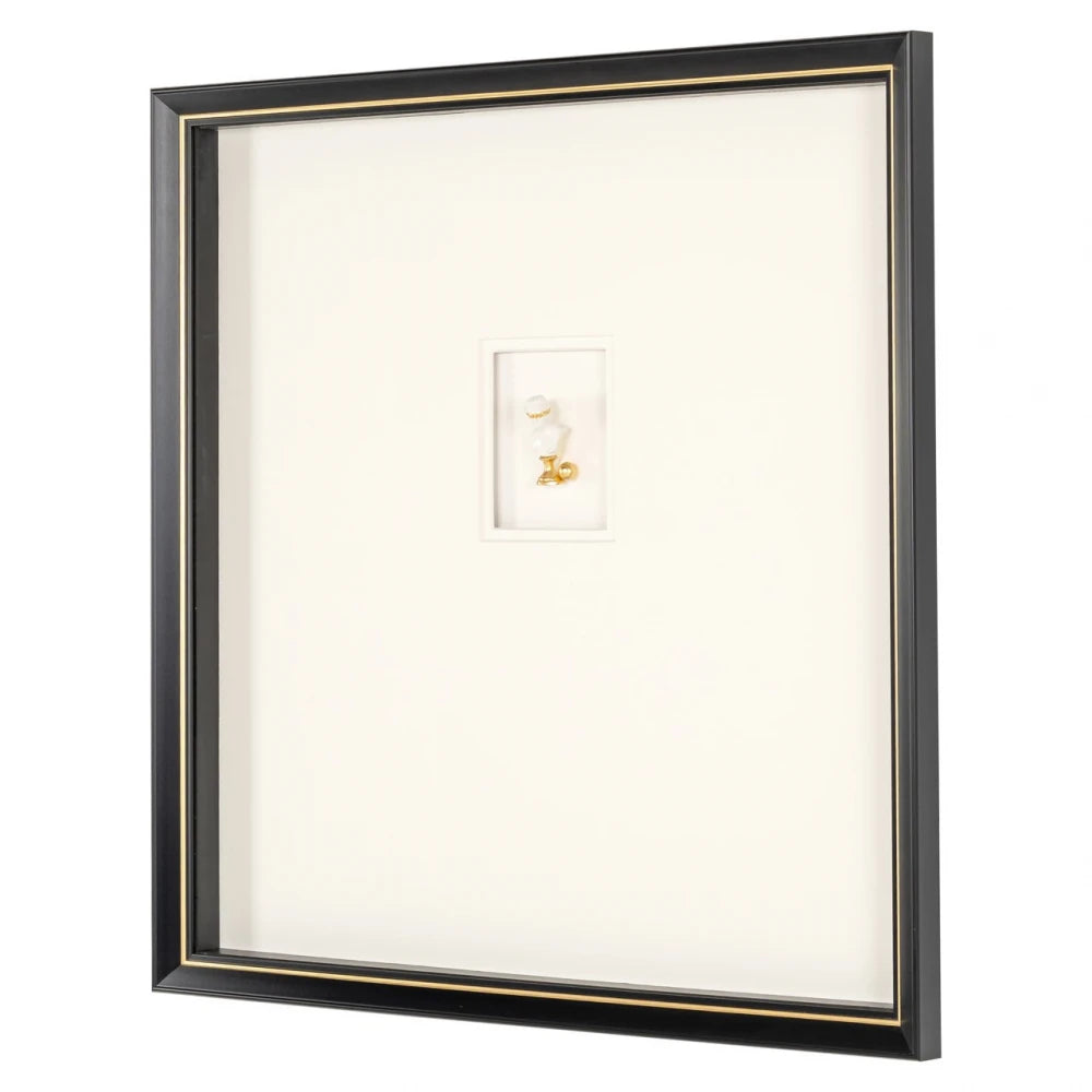 Tablou din  Negru/Alb L80xH80cm Hanna Richmond interiors