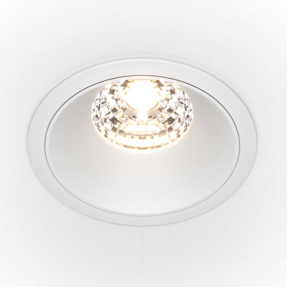 Spot incastrat din Aluminiu Alb 15W 1250lm 4000k D9xH6cm Alfa LED