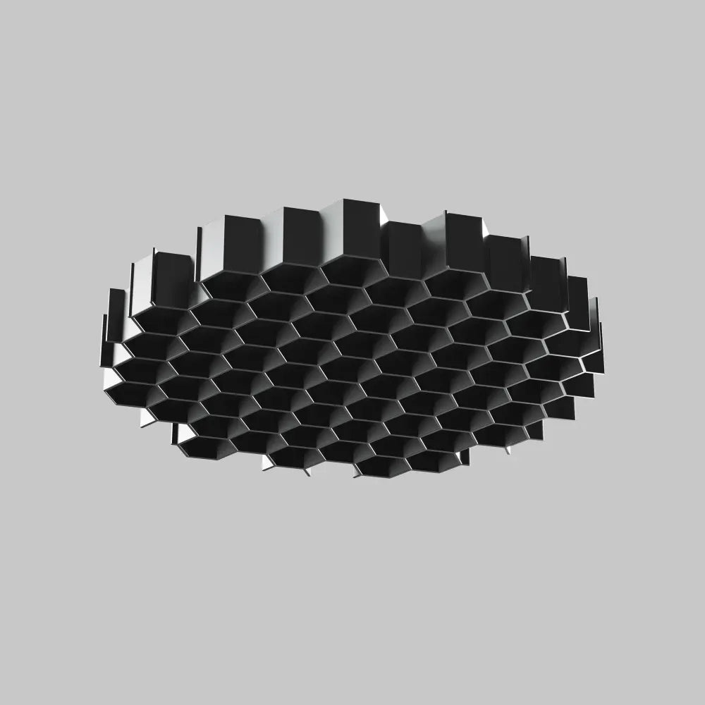Filtru de lumină anti-orbire HoneyComb ⌀24mm pentru spot Focus T din Aluminiu Negru
