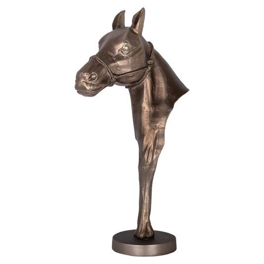 Obiect decorativ din Aluminiu Alama antichizata L35xH63.5cm Jolly Richmond interiors