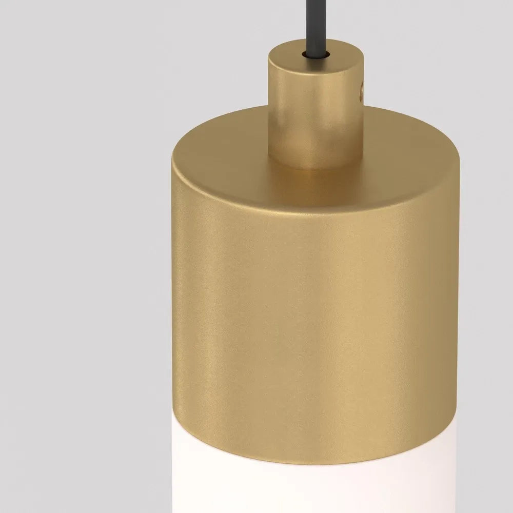 Pendul din Aluminiu Auriu H213xD3cm IP 20 10W 1000lm 3000k Ray