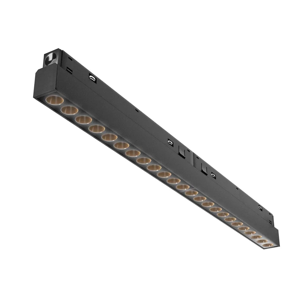 Spot dimabil pentru sina Exility din Aluminiu Negru H4.4xL43cm 24W 1650lm 2700-6000k Points