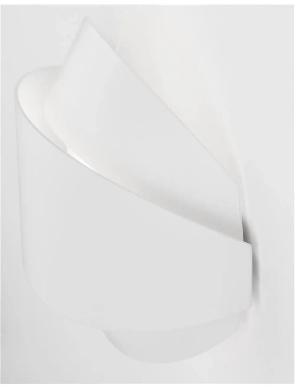 Aplica de perete structura din Metal Alb si abajur din Acrilic  H16xL20cm IP20 12W 673lm 3000k ASTRID