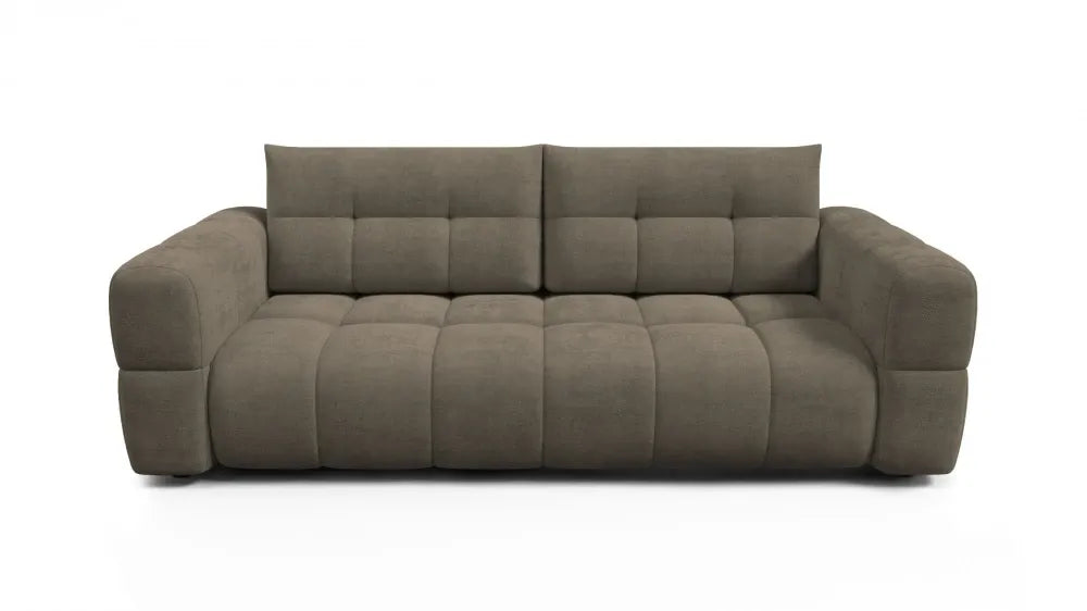 Canapea tapitata cu material pet friendly Alias maro L241x104cm