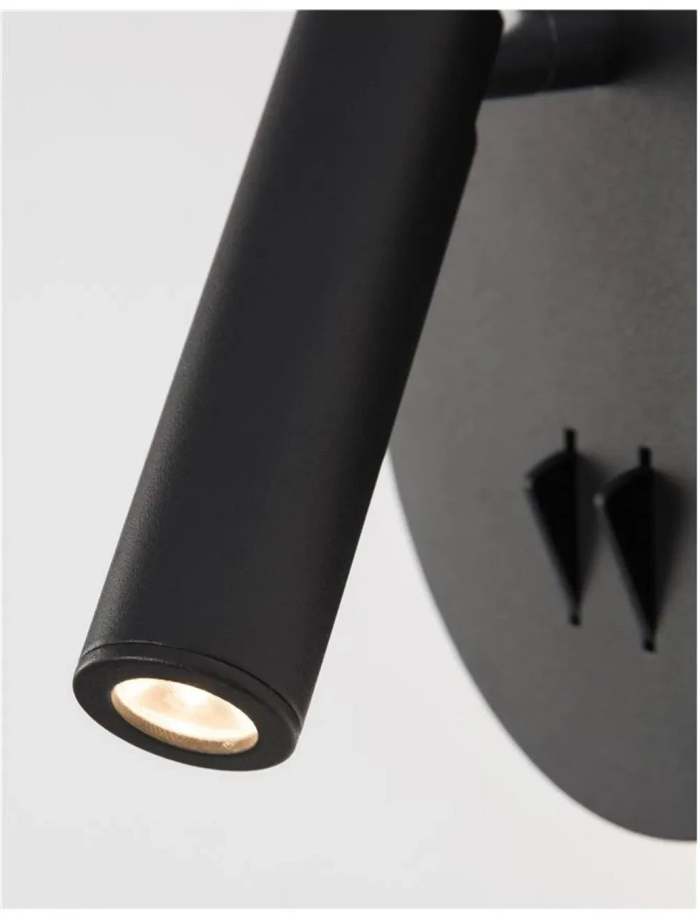 Aplica de perete structura din Aluminiu Negru si abajur din Aluminiu Negru H14xL14cm IP20 9W 780lm 3000k PENOR