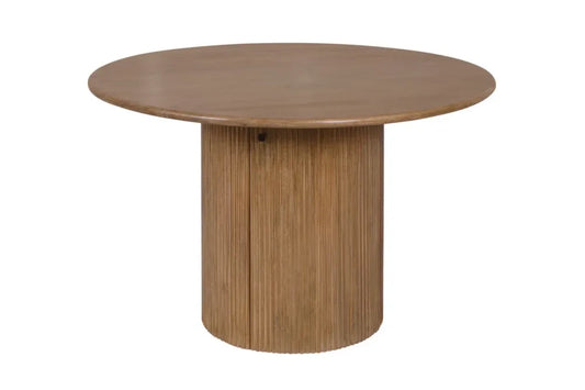Masa din Lemn de mango Maro D120xH76cm Tres chic
