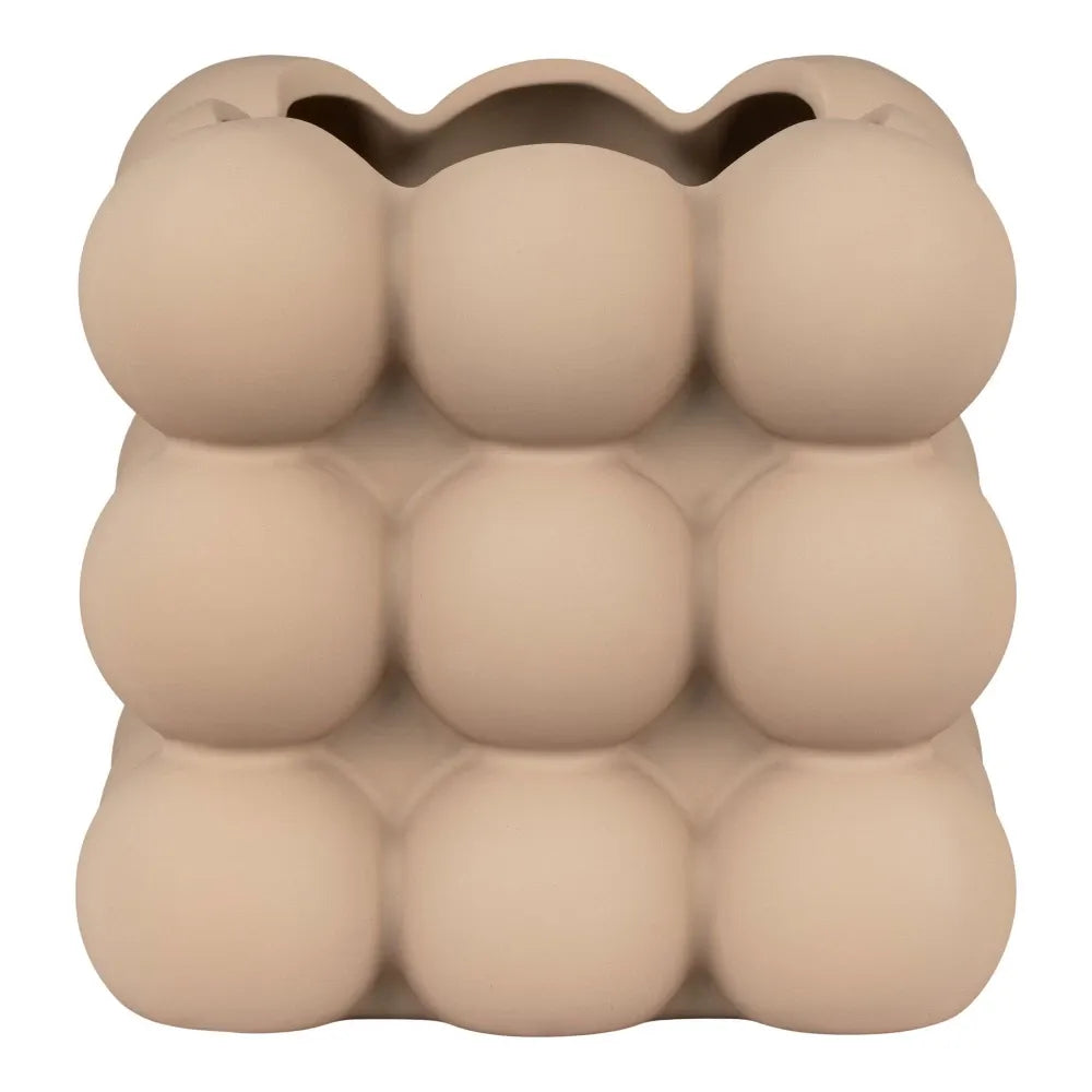 Ghiveci din Ceramica Maro H13xL13,5cm HN0891