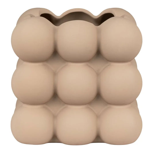 Ghiveci din Ceramica Maro H13xL13,5cm HN0891