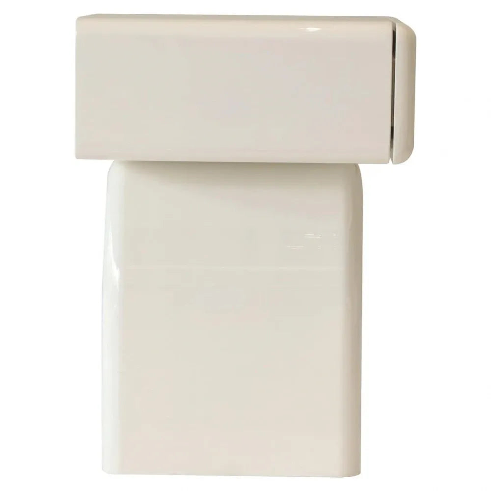 Masuta laterala cu sertar din MDF Alb L50xH57cm Bennet Richmond interiors
