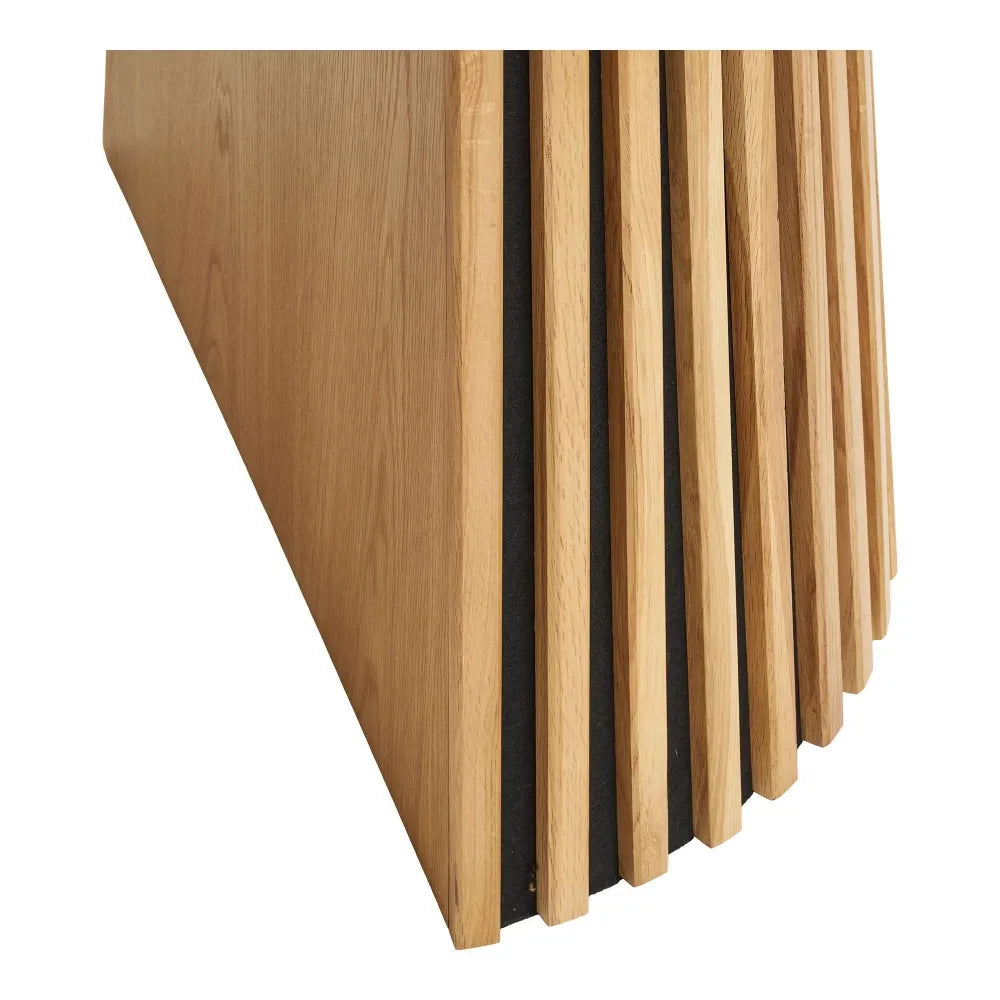 Masa extensibila din Furnir de stejar/MDF Maro L120-240xH75cm Osaka