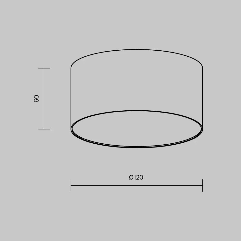 Spot aplicat din Aluminiu Alb H6xD12cm Zon
