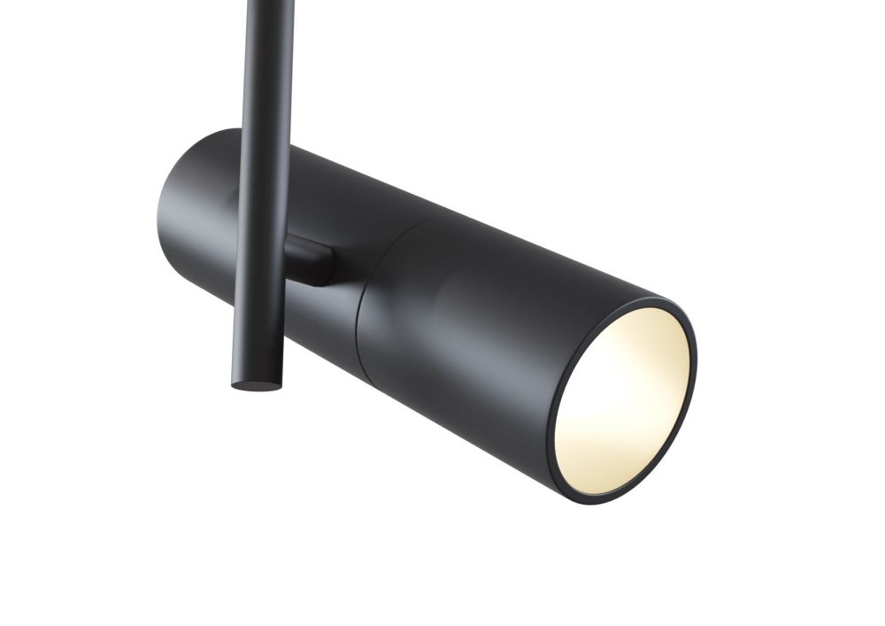 Spot sina din Aluminiu Negru L20xH28cm Elti