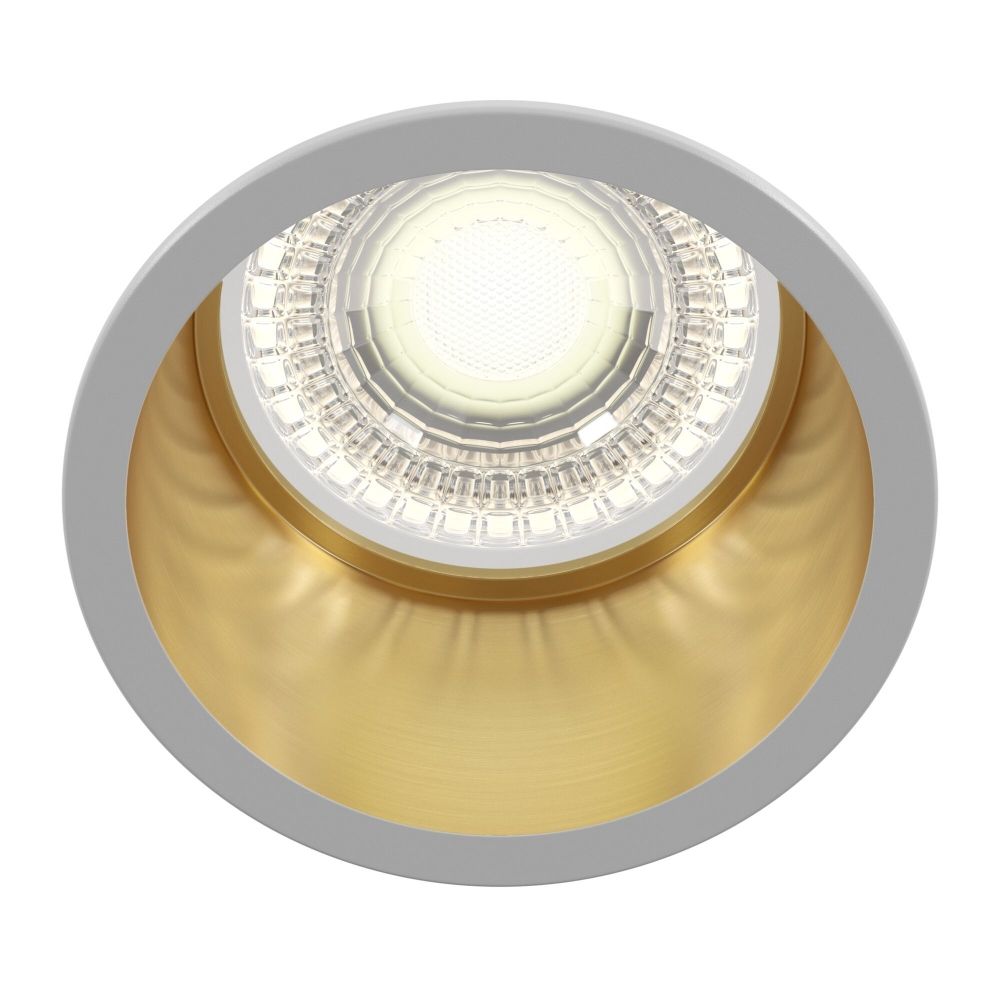 Spot incastra din Aluminiu Auriu D7xH6cm Reif