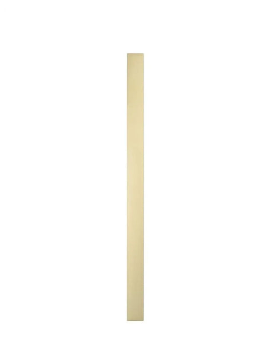 Aplica de perete din Aluminiu Auriu H7.5xL120cm IP20 44W 3124lm 3000k SELINE