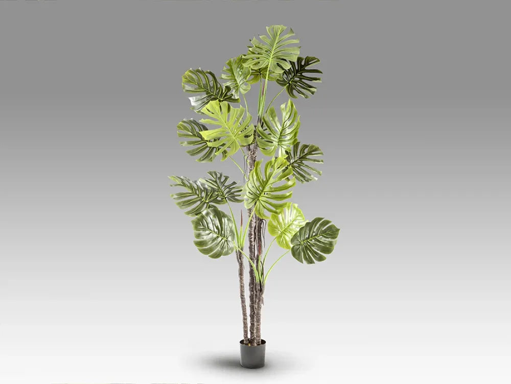 Planta artificiala din Plastic Verde L120xH210cm Monstera