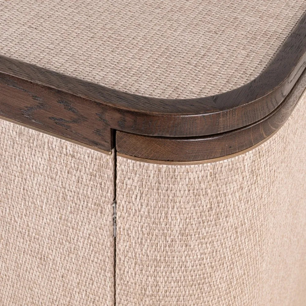 Comoda cu 4 usi din Lemn/In Auriu/Bej Maro/Bej L180xH86cm Willox Richmond interiors