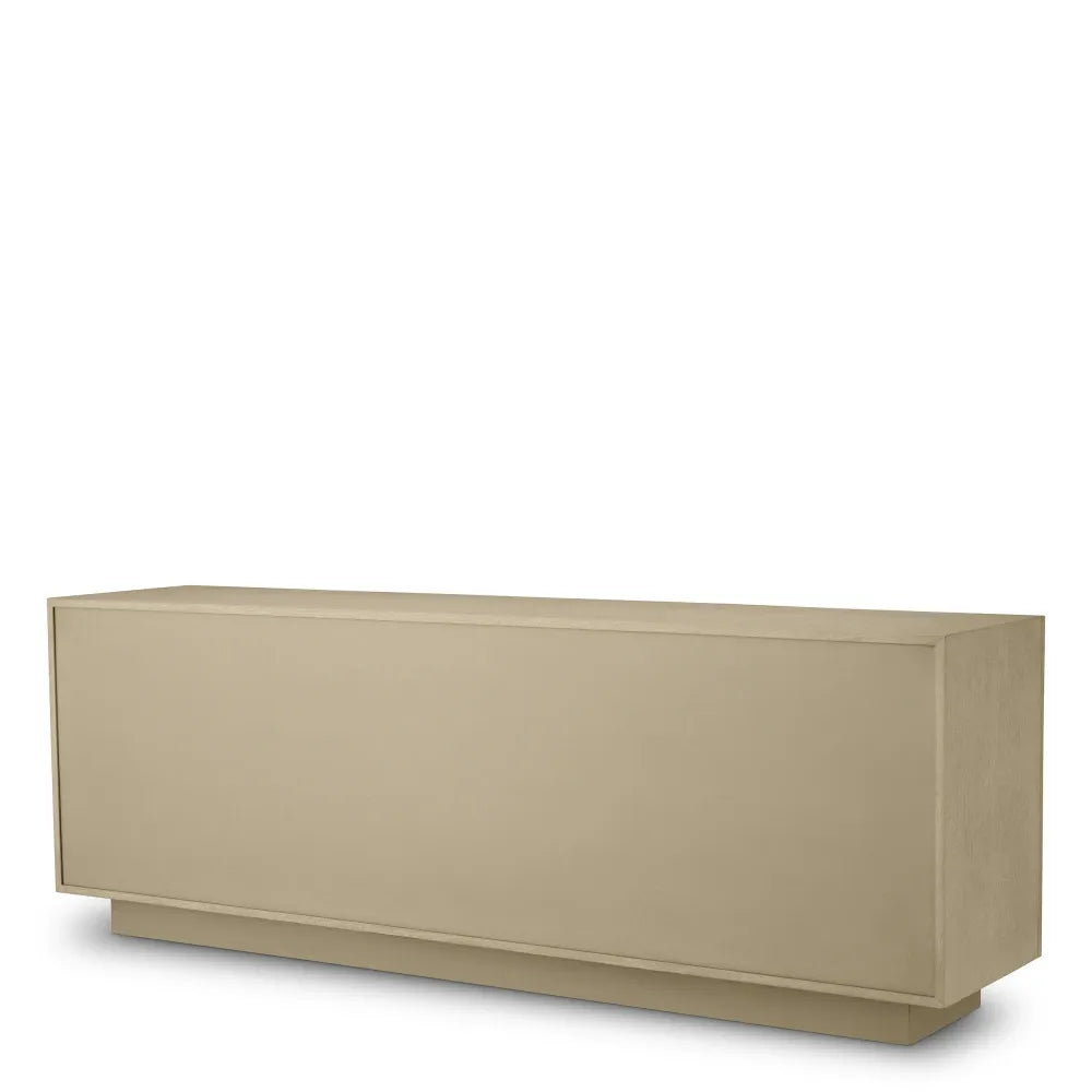 Comoda din Furnir de stejar Maro deschis L220xH78cm Dimitrios Eichholtz