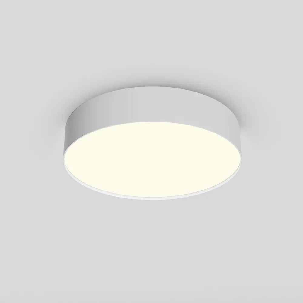 Plafoniera din Aluminiu Alb H6xD30cm Zon
