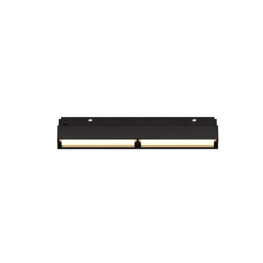 Spot pentru sina Exility din Aluminiu Negru H4.6xL21.9cm 12W 474lm 3000k Parete