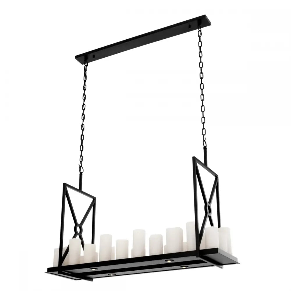 Candelabru din Metal Negru H79xL120cm Commodore Eichholtz