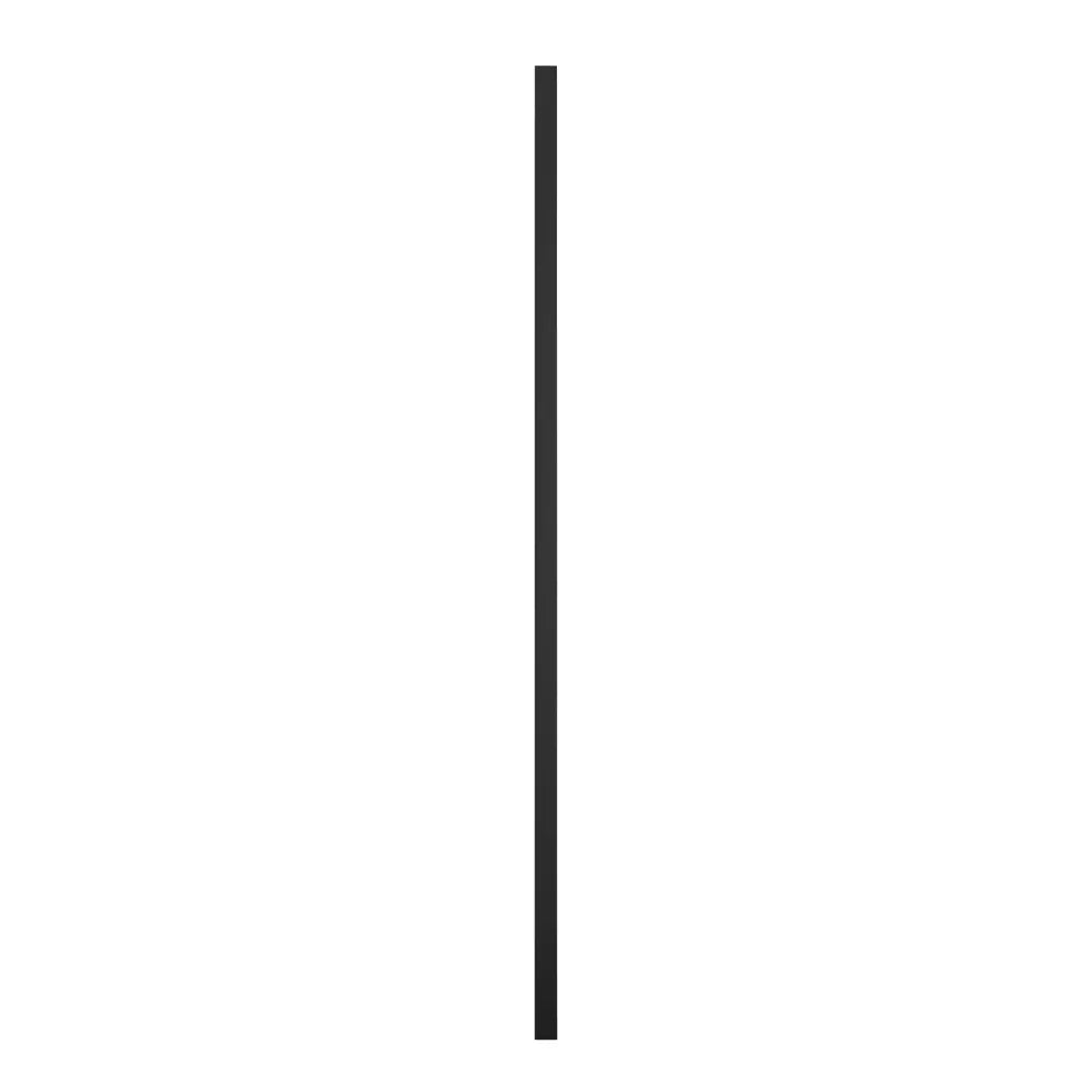 Aplica perete din Aluminiu Negru H86xL6.8cm Halo
