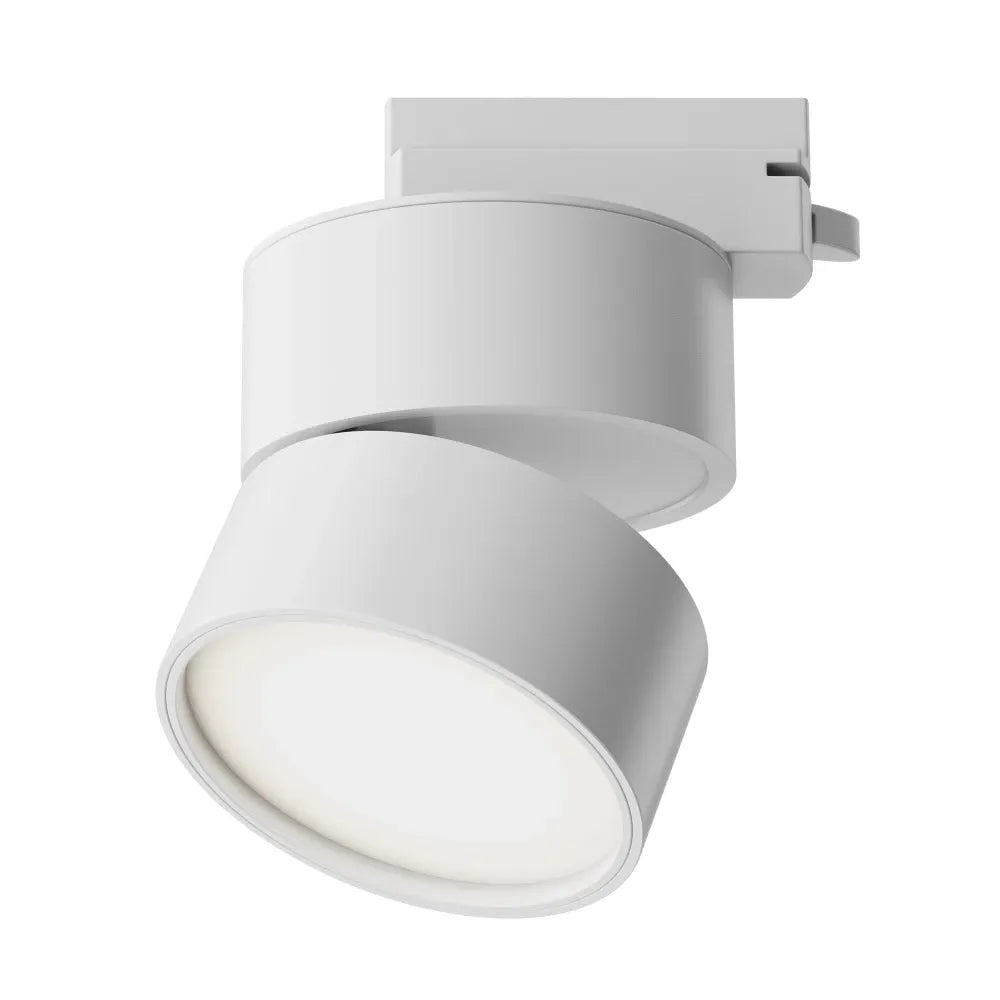 Spot pentru sina Unity din Aluminiu Alb H11xD8.5cm ONDA