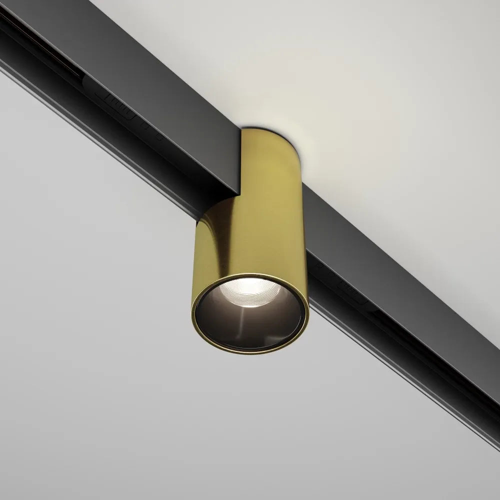 Spot dimabil smart pentru sina Exility din Aluminiu Alama H10.4xL19.3cm 7W 370lm 2700-6000k Alfa