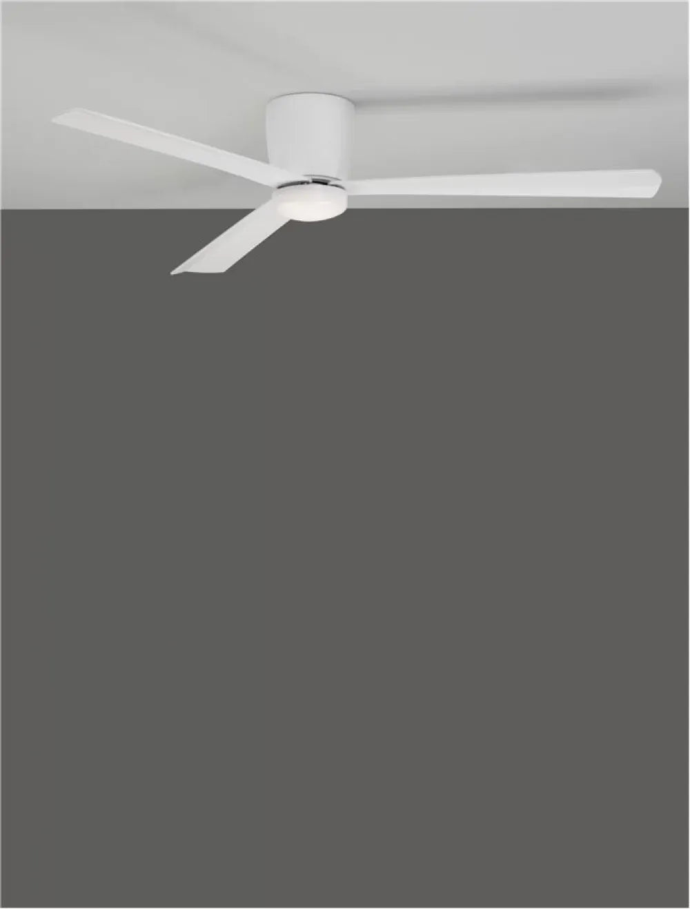 Ventilator din Aluminiu Alb H18.2xL121.9cm IP20 DELL