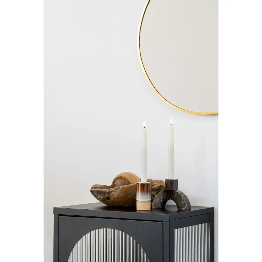 Bol decorativ din Lemn de tec Maro H10xD30cm Rio