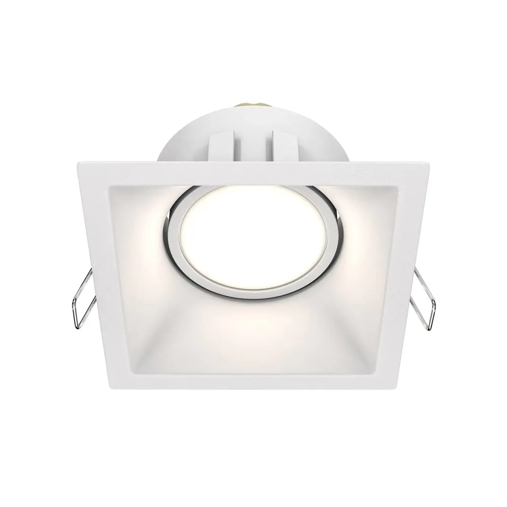 Spot incastrat din Aluminiu Alb H4.5xL9cm IP 20 GU10 50W Dot