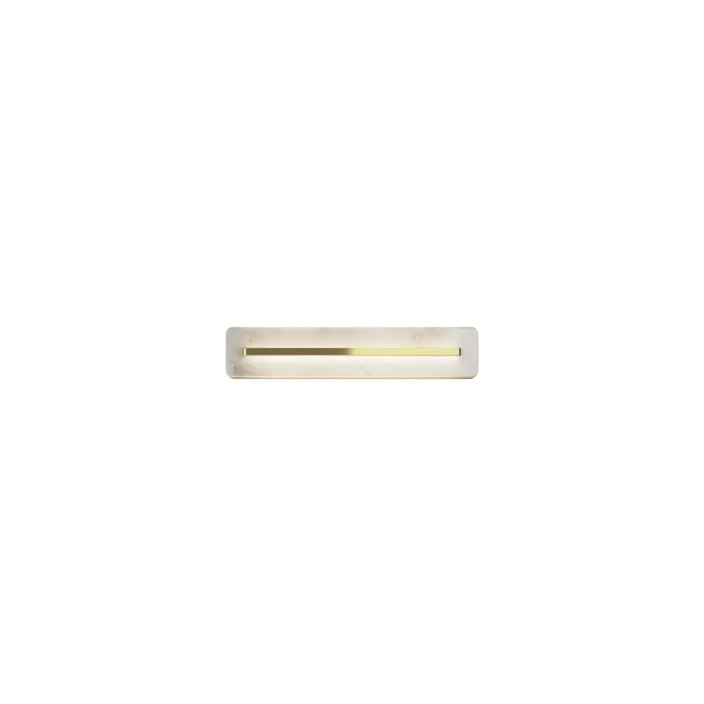 Aplica perete din Metal Alama H40xL6.6cm Albatre