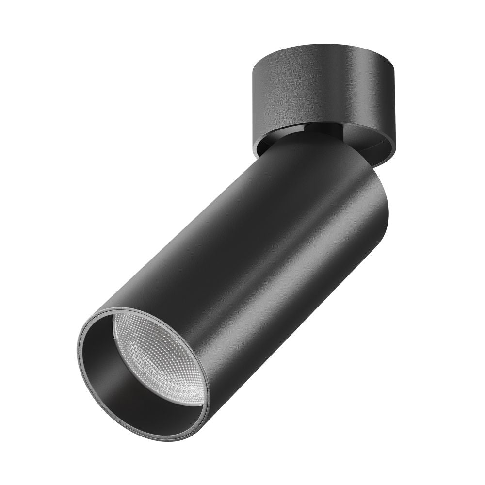 Spot aplicabil din Aluminiu Negru 12W 900lm 4000k D5xH16cm FOCUS LED