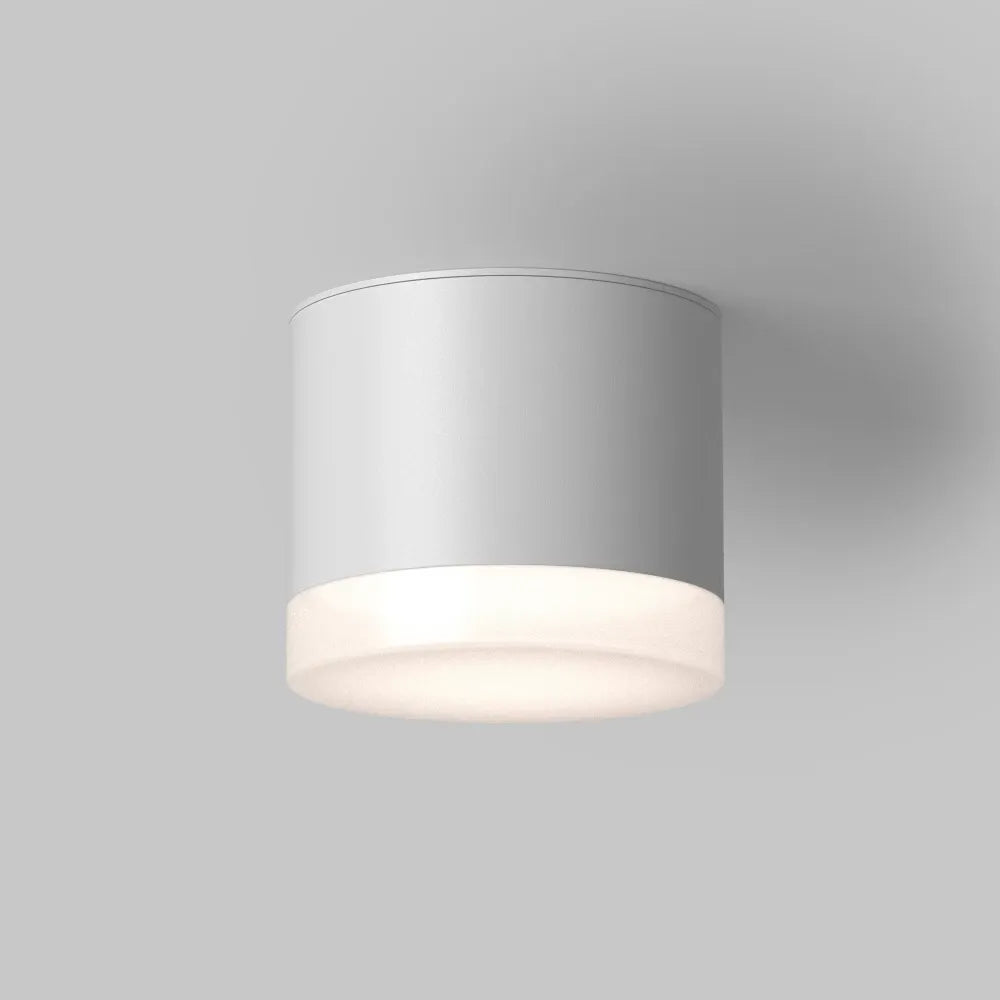 Spot aplicat din Aluminiu/Acrilic Alb H7xD8.2cm Pauline