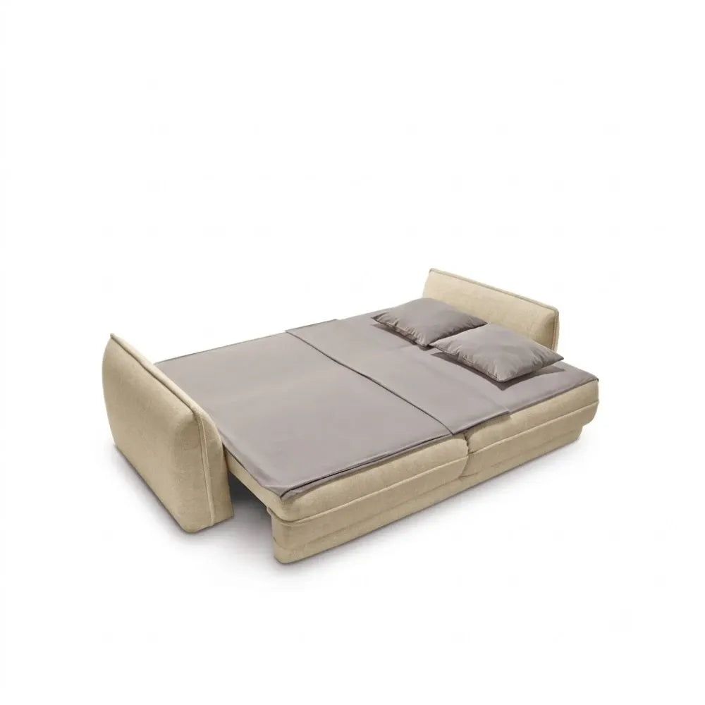 Canapea extensibila tapitata cu catifea Vogue 1 L253x90cm Ella
