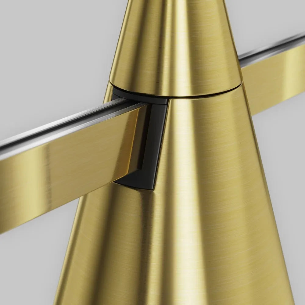 Spot pentru sina Flarity din Aluminiu Alama H11.5xD7cm 5W 250lm 2700k Keila
