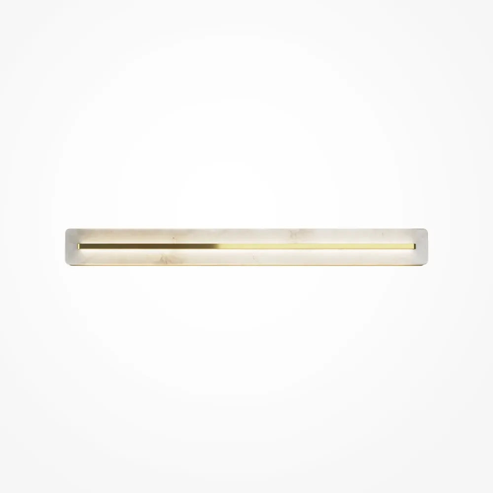 Aplica perete din Metal Alama H80xL6.6cm Albatre