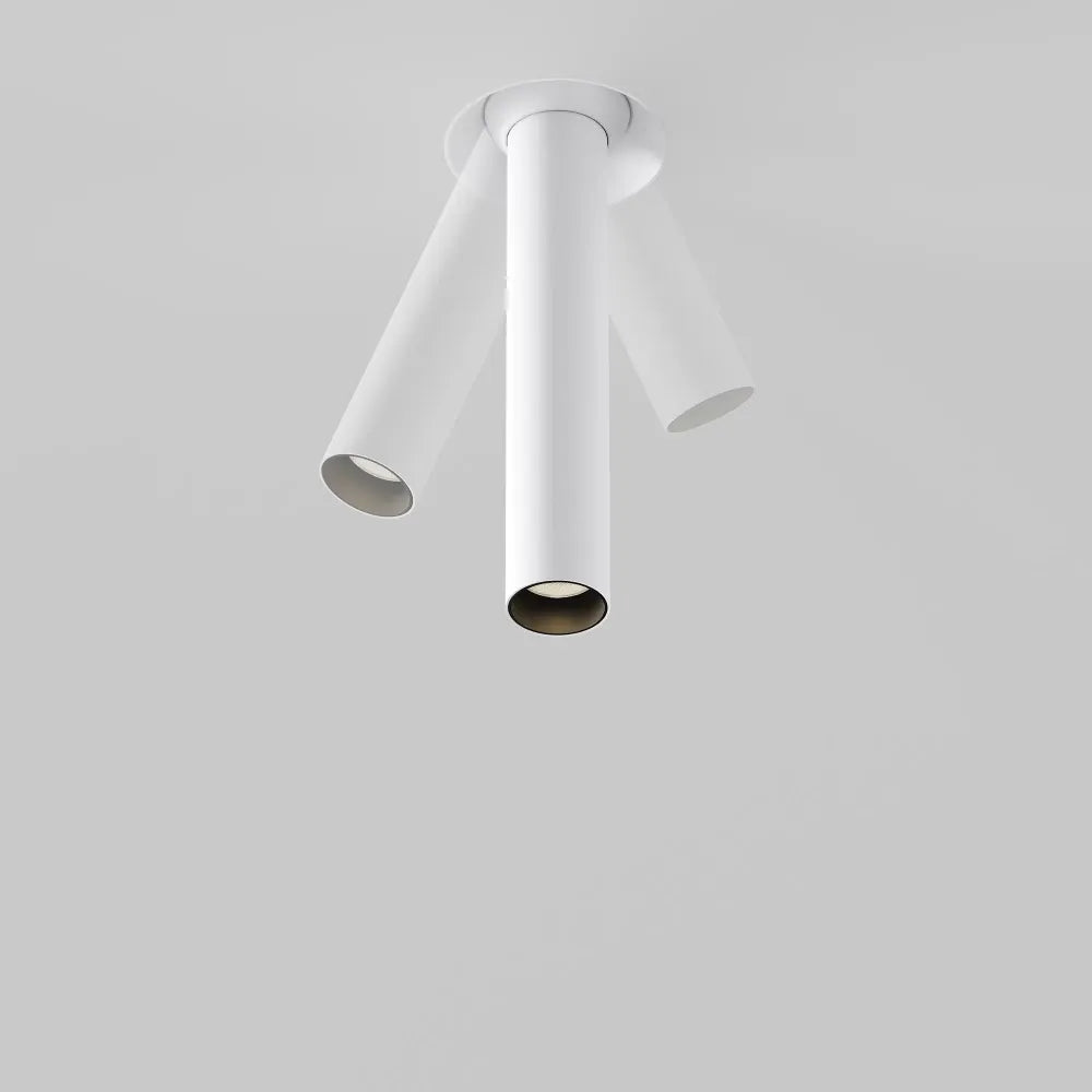 Spot incastrat din Aluminiu Alb H21.6xD3cm 7W 460lm 3000k Focus T