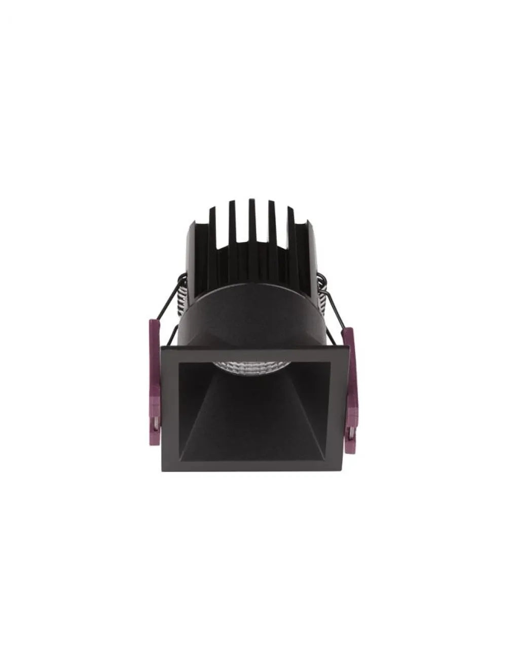 Spot incastrat din Aluminiu Negru H7.5xL5.6cm IP20 7w 770lm 3000k BREE