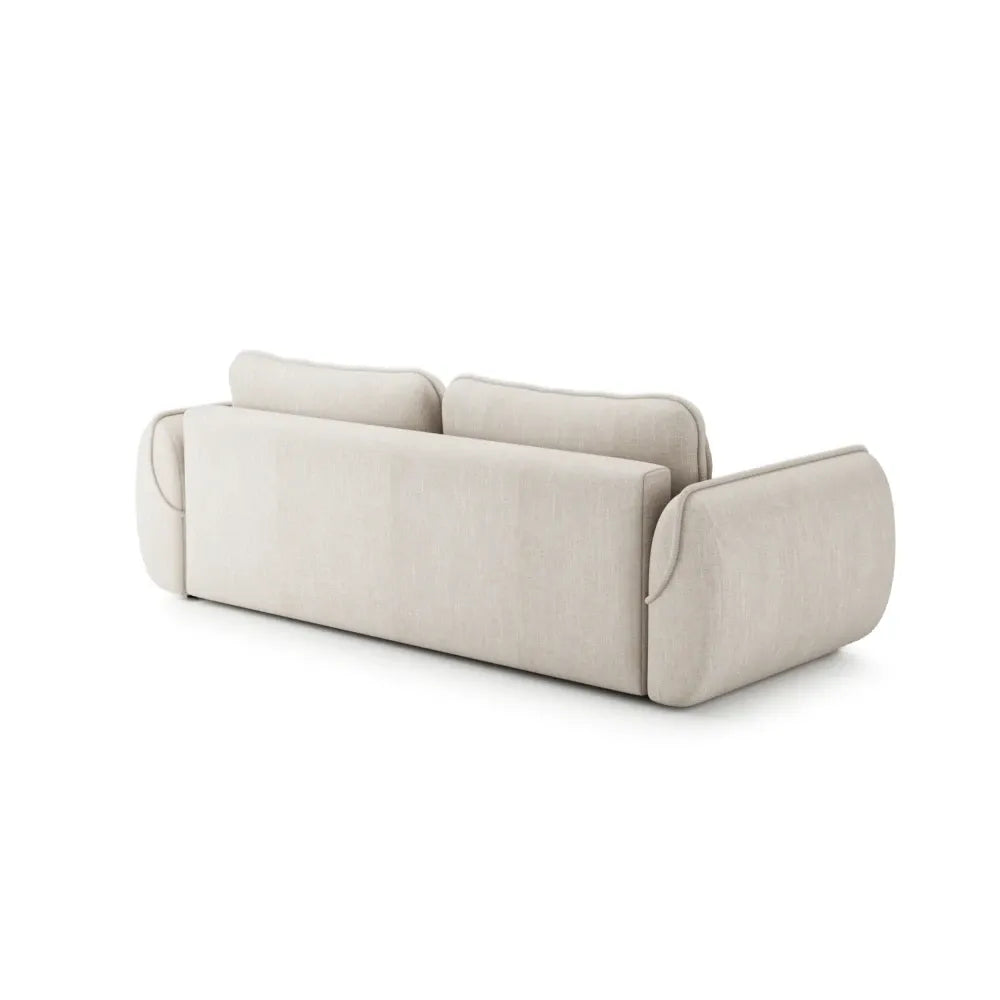 Canapea extensibila din stofa Rebel 25 bej L257x92cm Umea
