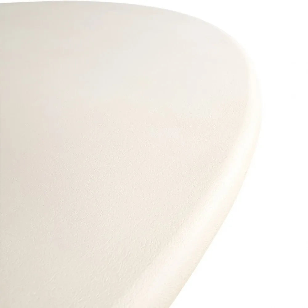 Masa rotunda din MDF/Metal Alb/Alama si MDF Alb D135xH78cm Winslow Richmond interiors